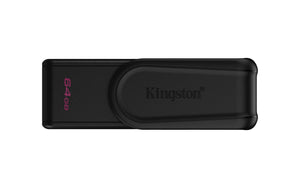 Kingston DataTraveler Exodia S 64 GB USB 3.2 Gen 1 Sort