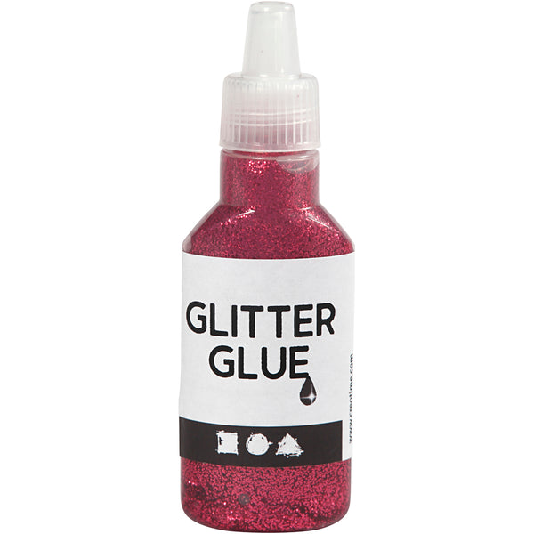 Glitterlim, pink, 25 ml/ 1 fl.