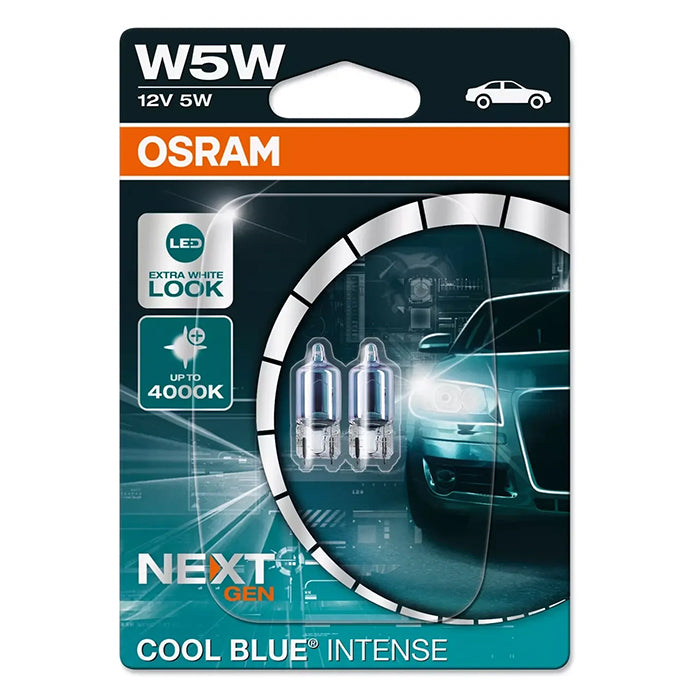 Osram Cool Blue Intense Next Gen W5W 12V - Sæt