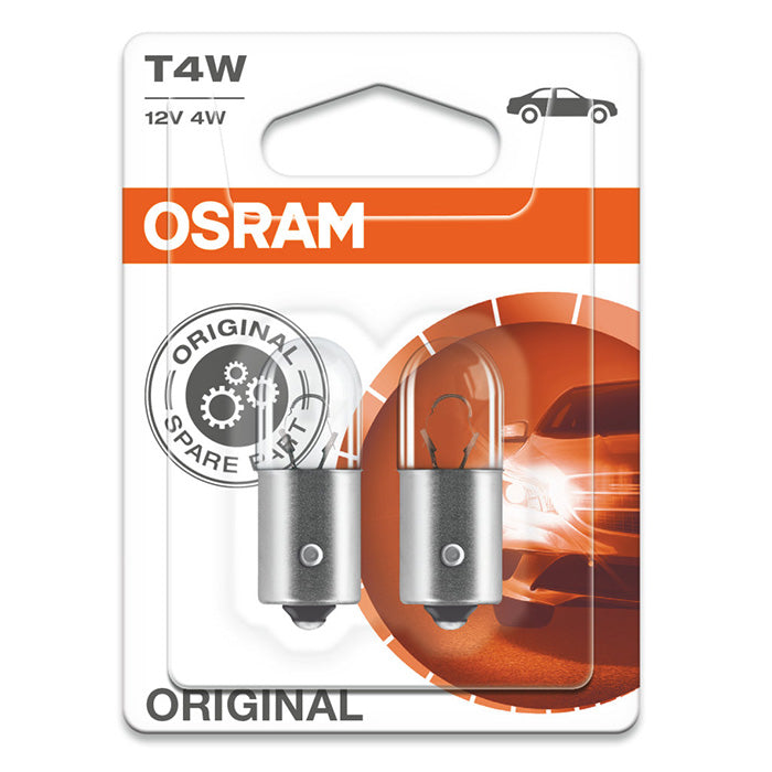 Signallys pærer T4W 12V sæt 2 stk - Osram