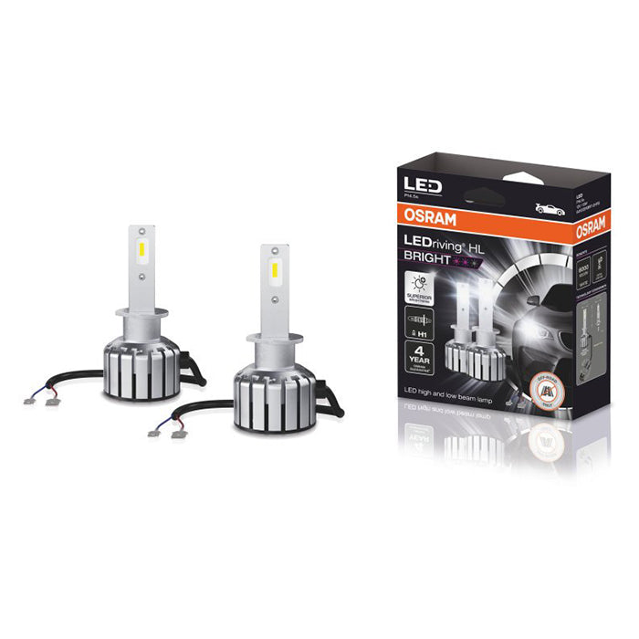 LED H1 12V LEDriving HL Bright pærer 2-pak - Osram