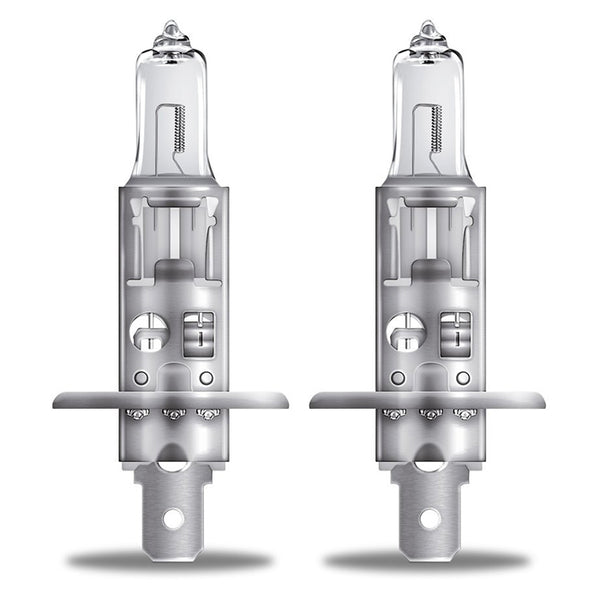 Halogen H1 12V 55W bilpærer 2-pak - lang levetid, 1550 lm, 3200K - Osram