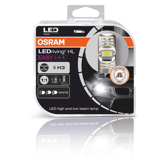 Osram LEDriving HL Easy H3 12V - Sæt