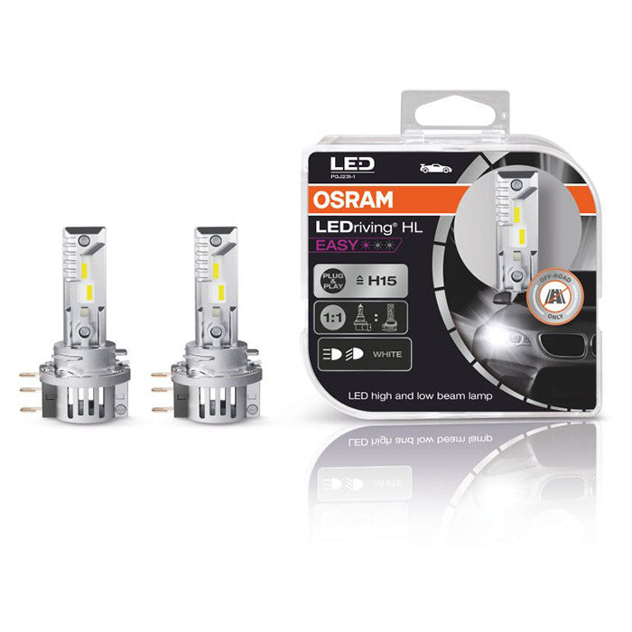 Osram LEDriving HL Easy H15 12V - Sæt