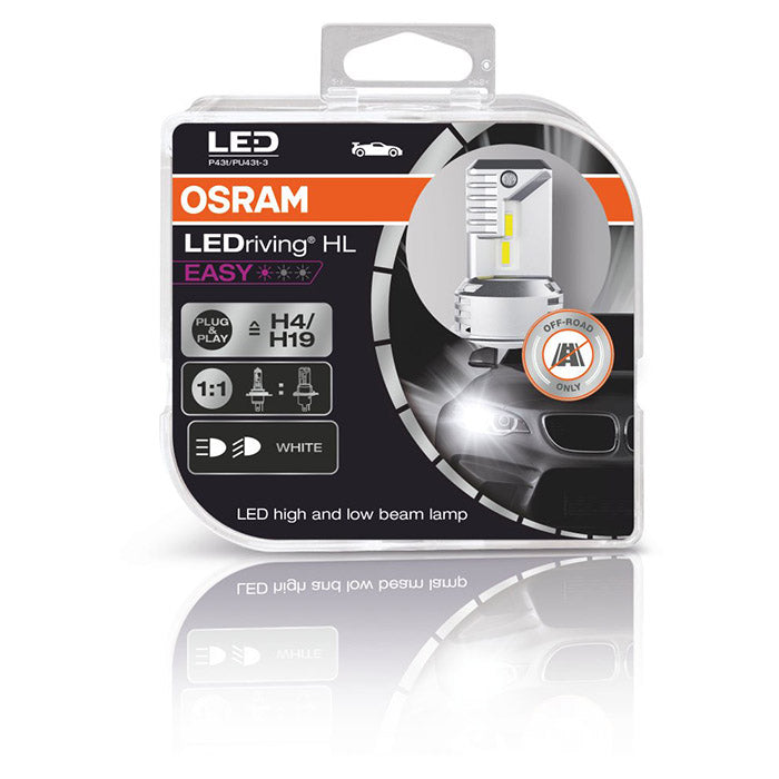 LED H4/H19 12V plug & play LEDriving HL Easy - Osram