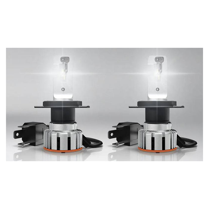 H4 LED-forlygtepærer 12V - øget lys, energibesparende, sæt - OSRAM