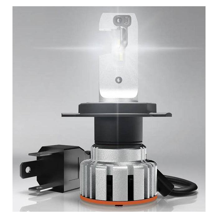 H4 LED-forlygtepærer 12V - øget lys, energibesparende, sæt - OSRAM