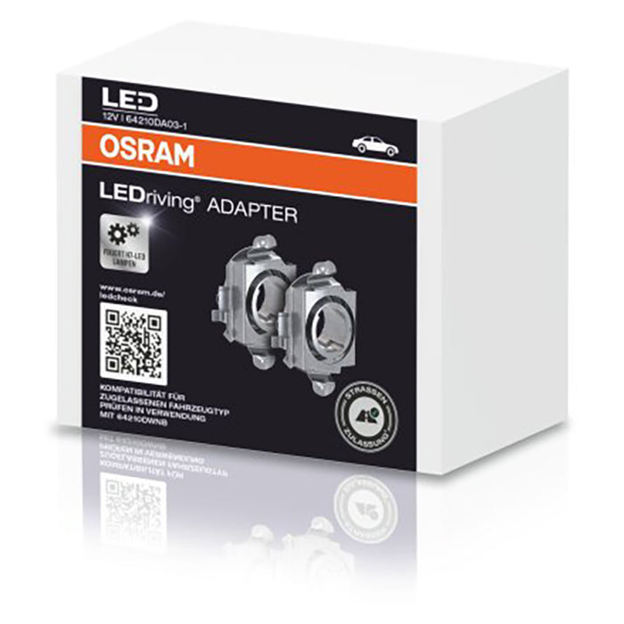 Adapterring til H7 LED 33,9 mm DA03-1, 2 stk - Osram