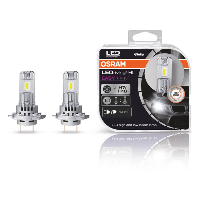 Osram LEDriving HL Easy H7/H18 12V - Sæt