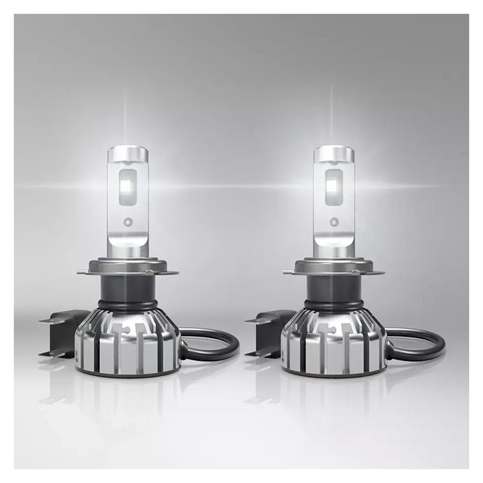 LED H7 pærer, ECE-godkendt 12V, øget lysstyrke og langtidslevetid - Osram