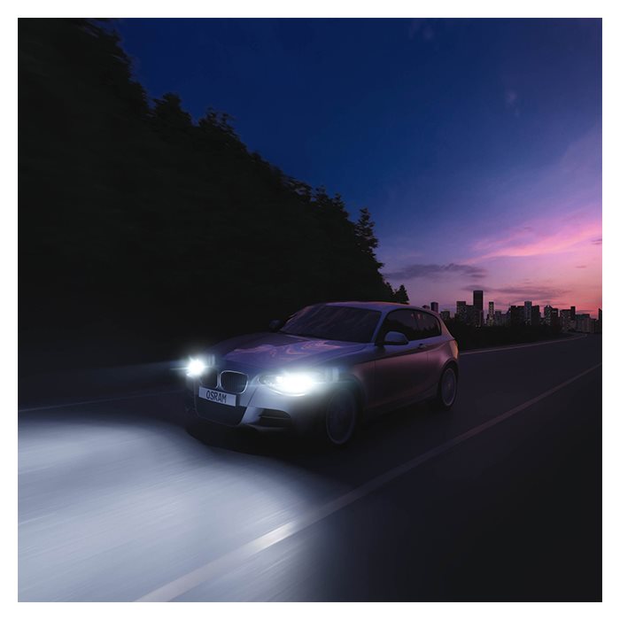 Halogen H7 pære 55W 12V - Night Breaker 220 sæt, Osram