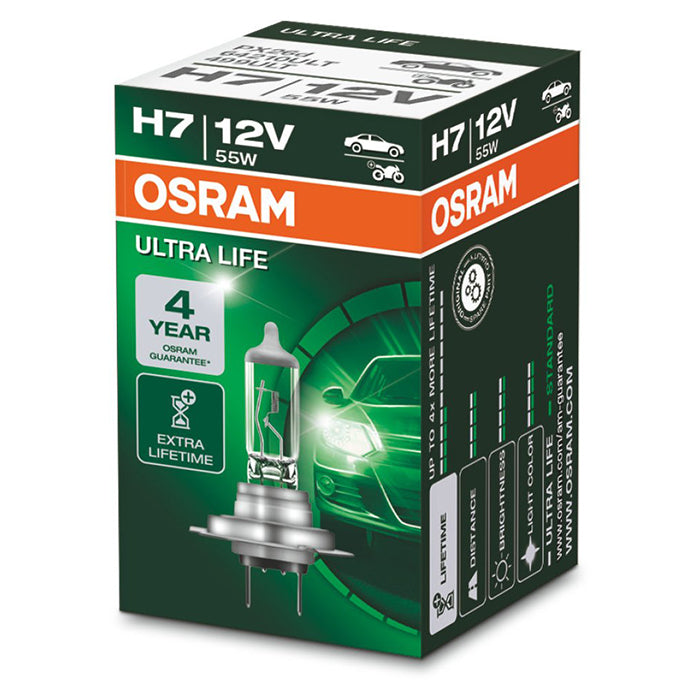 Osram Ultra Life H7 55W 12V - 1 stk.