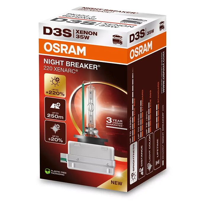 Xenon D3S 35W PK32d-5 Xenarc Night Breaker 220 1 stk. Osram