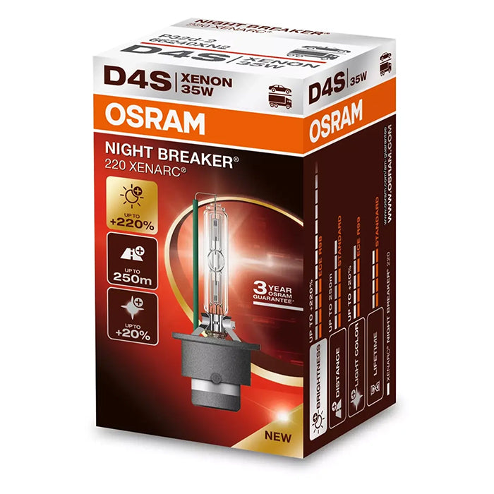 Xenonlampe D4S 35W 3200lm Xenarc Night Breaker 220 - Osram