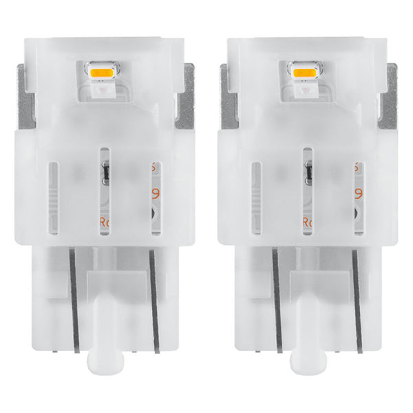 LED W21W 12V gul signalpære 2 stk - Osram