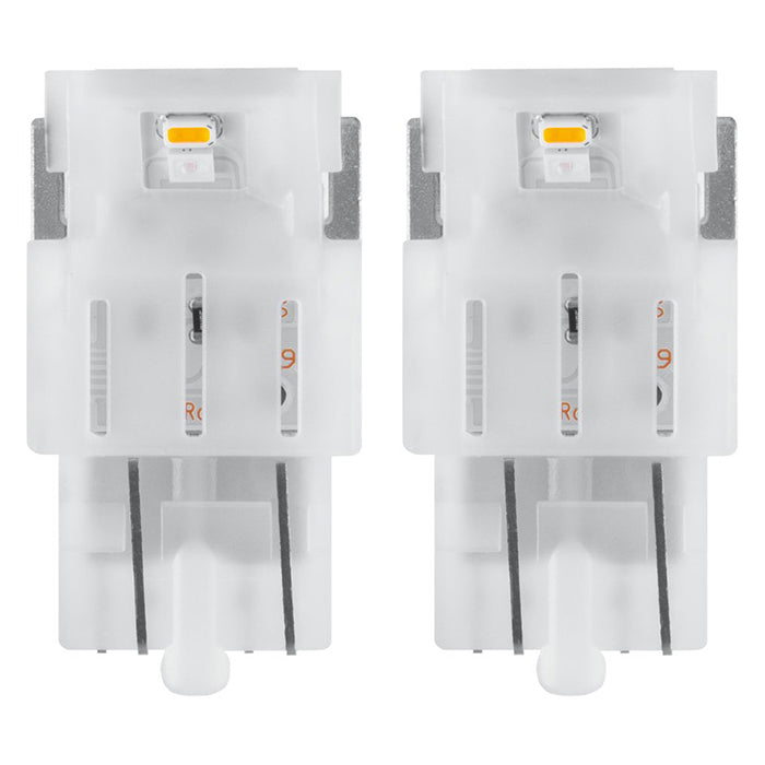 LED W21W 12V gul signalpære 2 stk - Osram