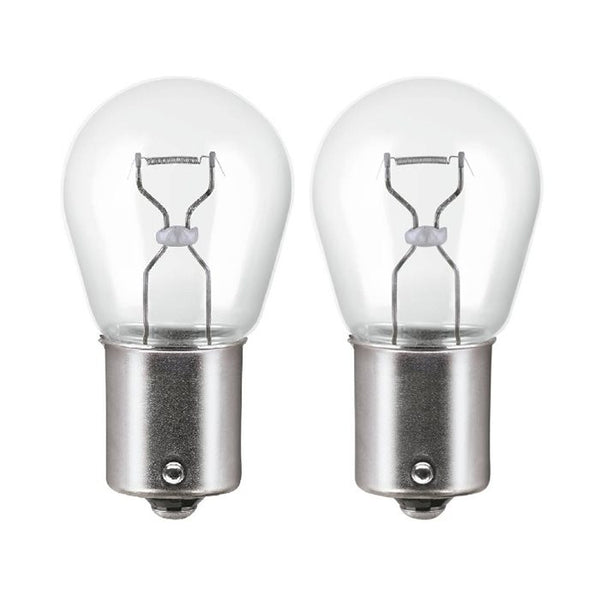 P21W 12V signalpære 21W BA15s, 2 stk - Osram