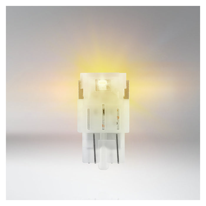 LED P21/5W gul 12V bilpære 2-pack - ikke ECE-kompatibel, Osram