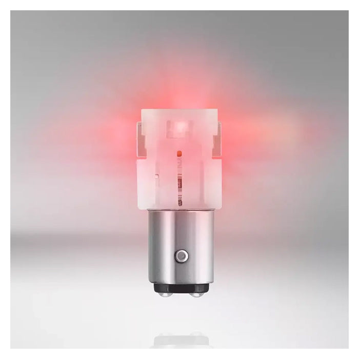 LED P21/5W rød LED-pærer 12V 1W sæt (2 stk) - Osram