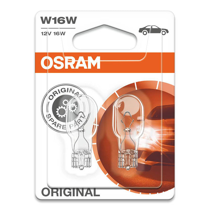 Autopærer W16W 12V 2 stk - Osram