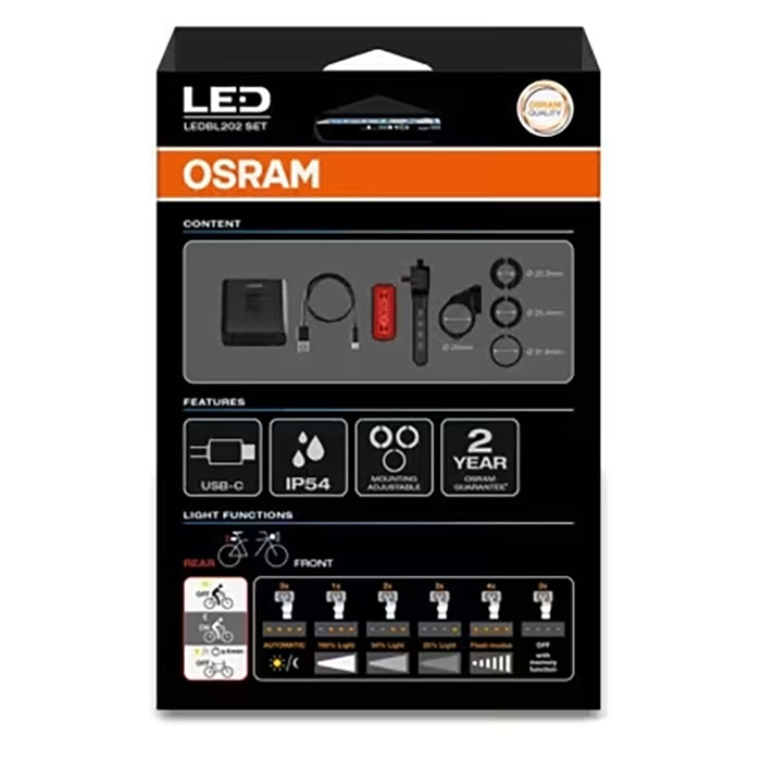Osram LEDsBike Explorer X 1000 Spot i sæt med 2 stk.