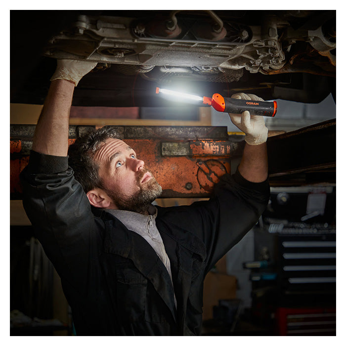 Inspektionslygte 500 lm, slim med multi-vinkel, hurtigopladning - Osram