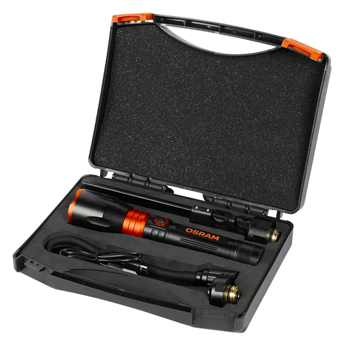 3-i-1 LED lygtesæt: lommelygte, inspektionslampe & svanehals - Osram