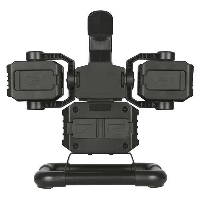 Arbejdslampe 1000lm + 2×500lm, multiretnings-LED, genopladelig, IP44/IK06 - Osram