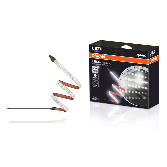 Osram 2 stk. 1.5 m LED bånd til oplysning i bil, mm.