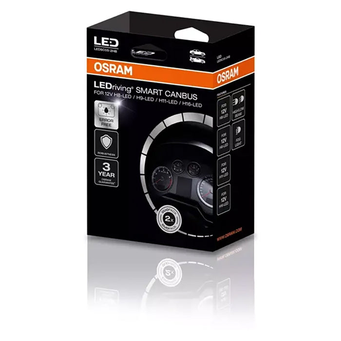 LED Canbus adaptere H8 H9 H11 H16 - Osram