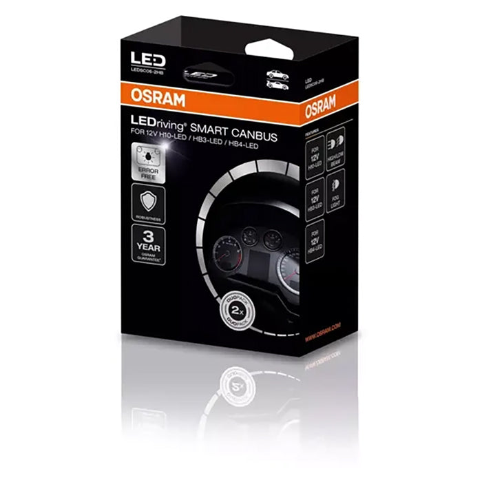 Adaptere til LED Canbus H10, HB3, HB4, H16 - Osram