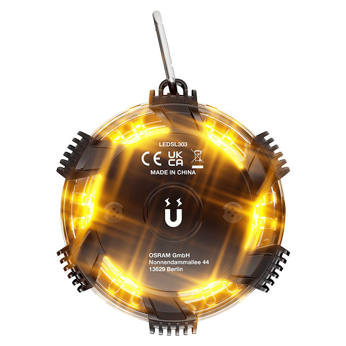 Advarselslys 360° roterende LED, multi-mode, magnetisk - Osram