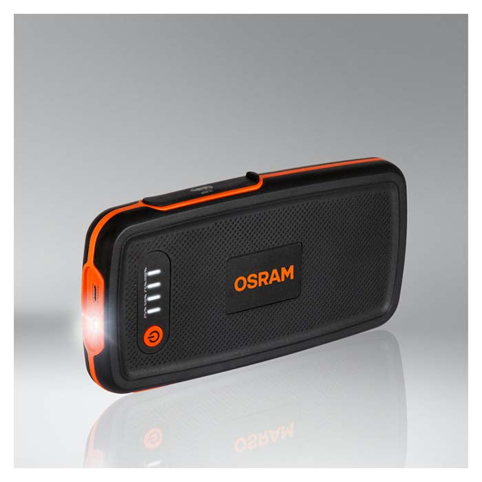 Jumpstarter 500A til 12V biler, powerbank, 6000mAh - Osram