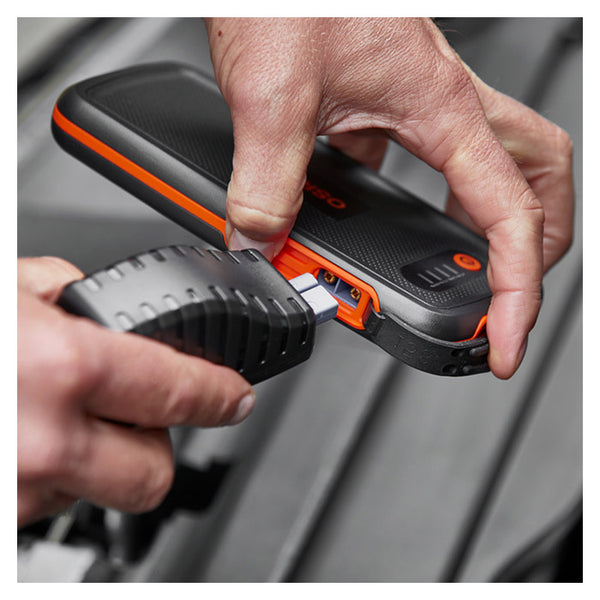 Jumpstarter 500A til 12V biler, powerbank, 6000mAh - Osram