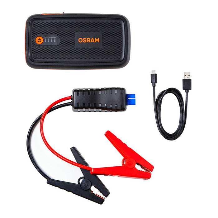 Jumpstarter 1500A til 12V biler, compact powerbank - Osram