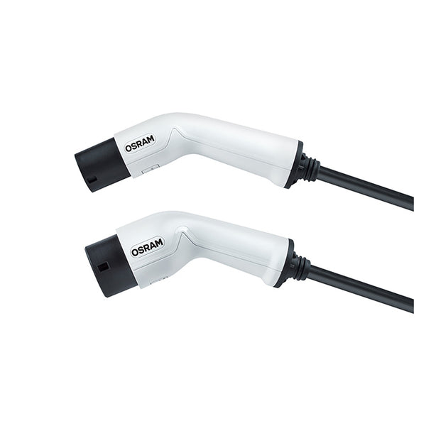 Ladekabel Type 2 16A 1-faset 5 m, vandtæt, inkl. taske - Osram