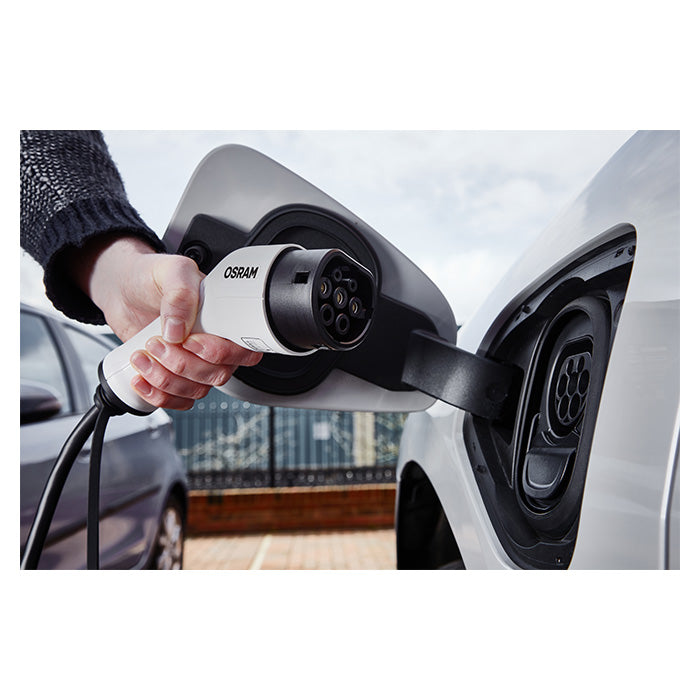 Ladekabel Type 2 16A 1-faset 5 m, vandtæt, inkl. taske - Osram