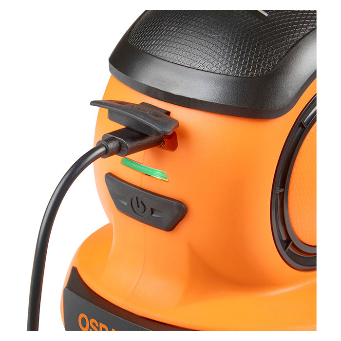 Elektrisk isskraber til bil - genopladelig USB-C, kompakt design - Osram