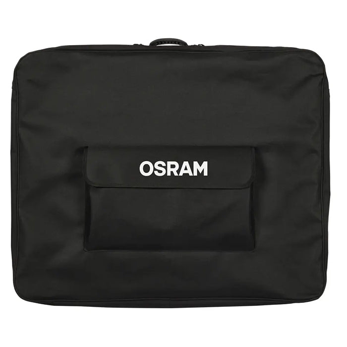 200W foldbart solpanel 12V med 12V/10A regulator og USB - Osram