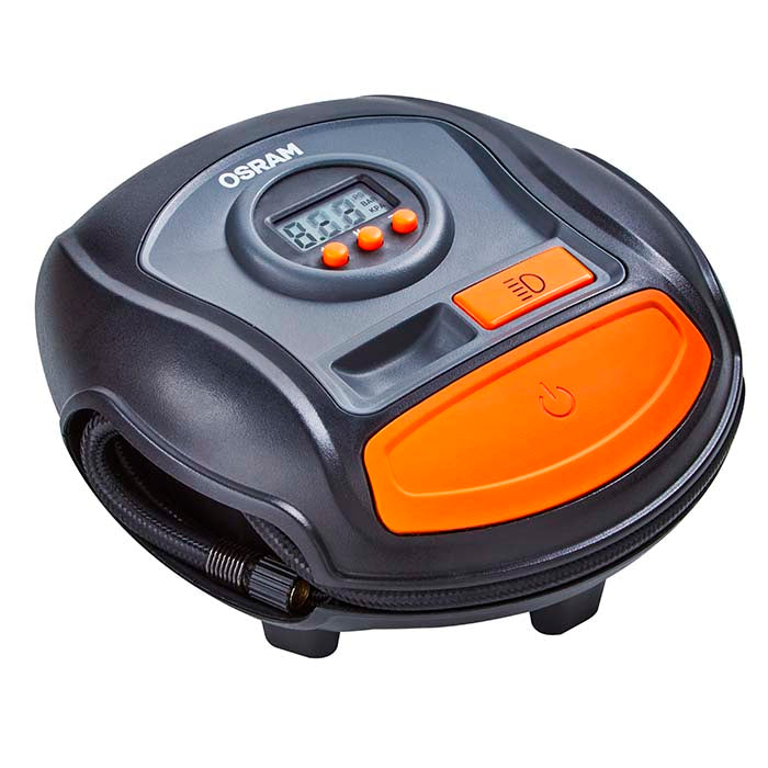 Mini dækkompressor 12V med digitalt display - Osram