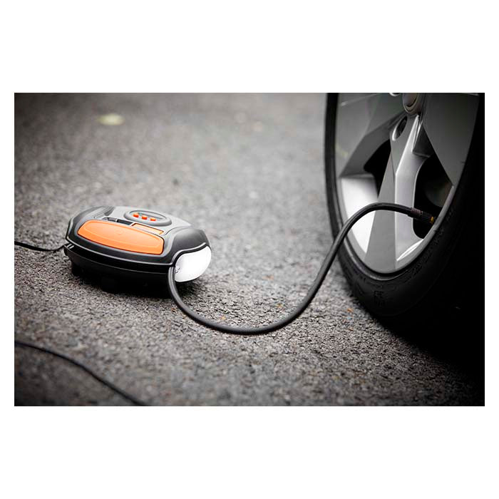 Mini dækkompressor 12V med digitalt display - Osram