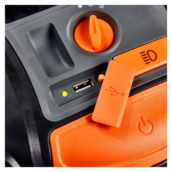 Dækkompressor genopladelig, autostop, digitalt display - Osram