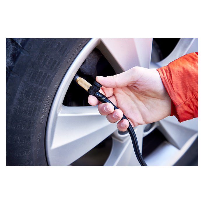 Dækkompressor genopladelig, autostop, digitalt display - Osram