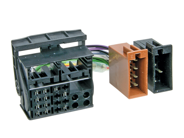 Quadlock adapterkabel til Audi/Seat/Skoda/VW (Quadlock-stik) - Isostik
