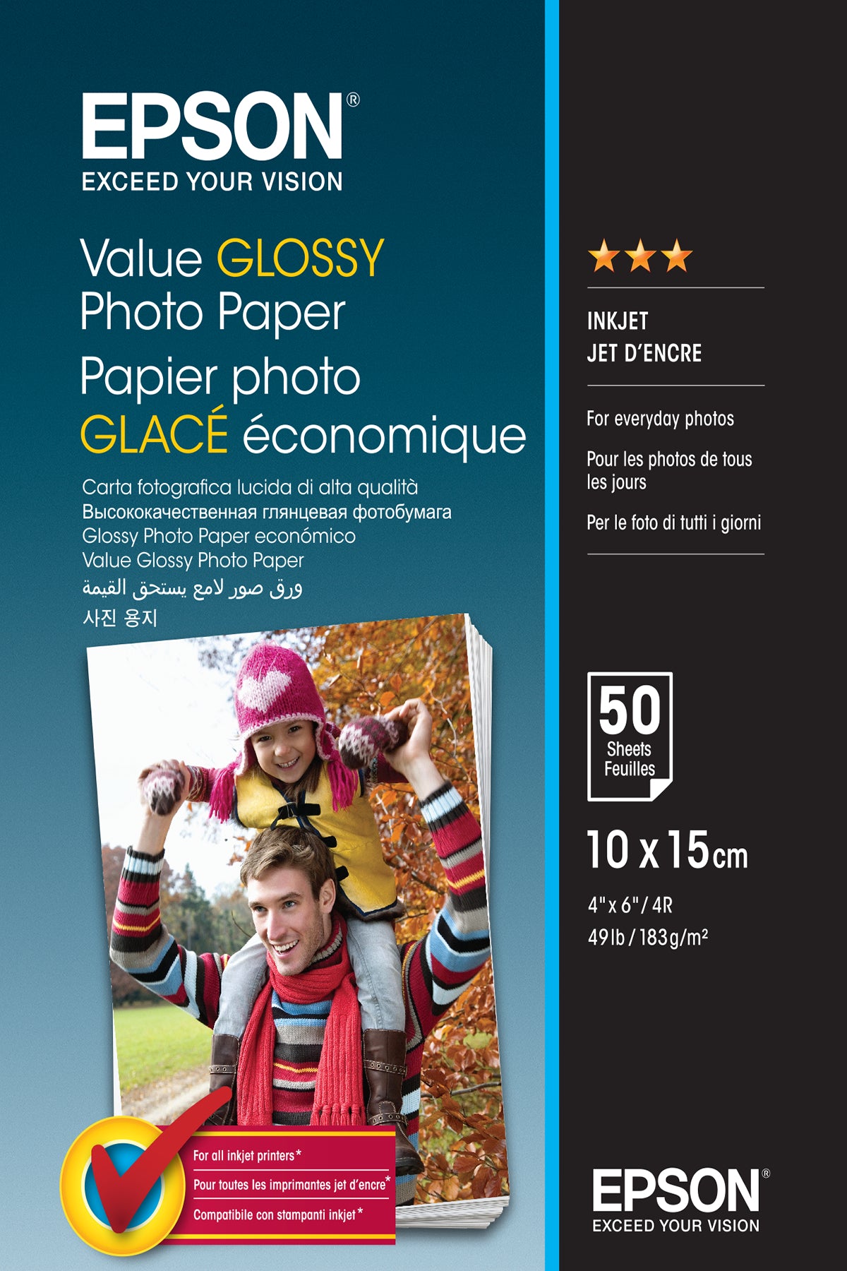 Epson Value Fotopapir Hvid C13S400038