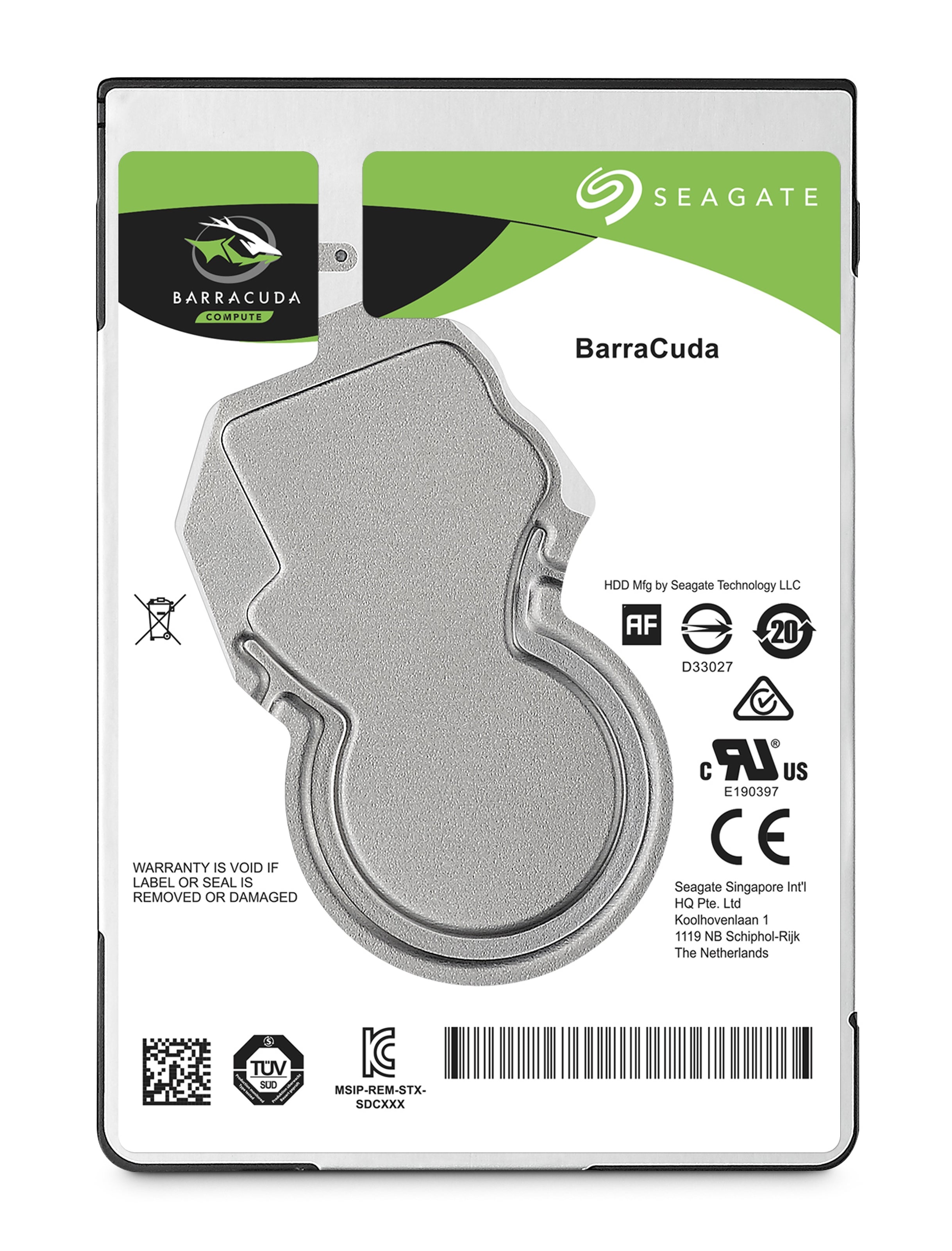 Seagate Guardian BarraCuda Harddisk ST5000LM000 5TB 2.5 SATA-600 5400rpm