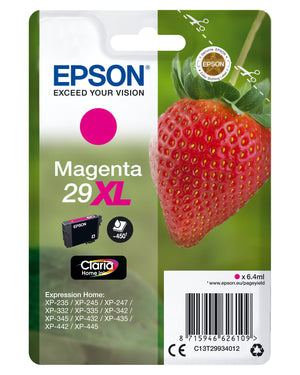 Epson 29XL Magenta 450 sider Blæk C13T29934012