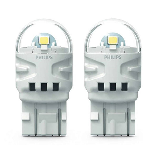 W21W LED bilpærer 12V (sæt) - Ultinon Pro3100, Philips