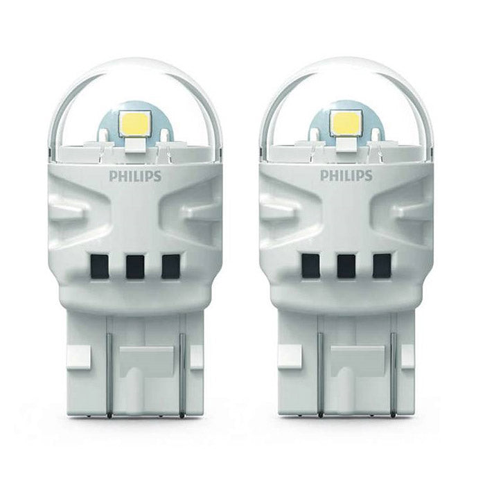 W21W LED bilpærer 12V (sæt) - Ultinon Pro3100, Philips