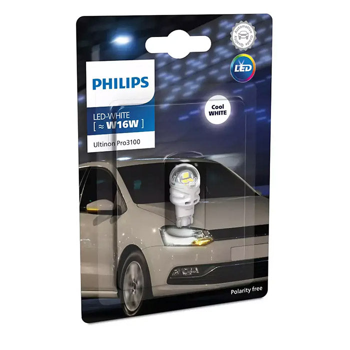 LED W16W 12V signalpære Ultinon Pro3100 - Philips